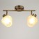 Economic light Lida 2x60W E14, satin 39x11x18 cm