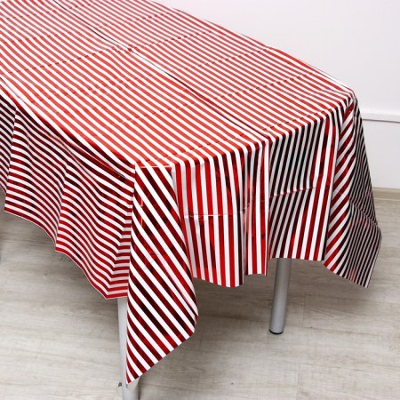 Ground tablecloth, red color, 137x183 cm-1