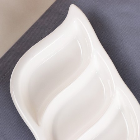 Ceramic "Triple", white, 1 variety, Iran-2
