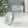 Bank for candles glass with a “transparency” lid 250 ml 7x7x9.5 cm