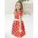 Dress "Diana", height 98 cm, red color