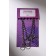 Bracelets "Demetrons" sign Peace and crosses, color silver, 17 size
