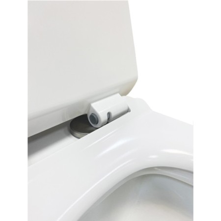 Comforty 104 toilet seat, SoftClose duroplast is thin, quickly-7