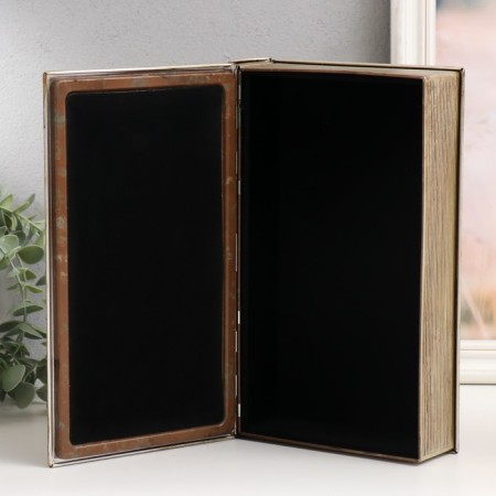 Broke-Kniga metal, leatherette "Forged wall" 26x16x5 cm-2
