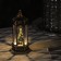 LED figure "Christmas tree in the rotunda" 6.3 × 14 × 6.3 cm, plastic, sparkles, batteries AG13x3, glow warm white