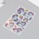 Holographic stickers (stickers) "Unicorns" 10x15 cm, 5-211