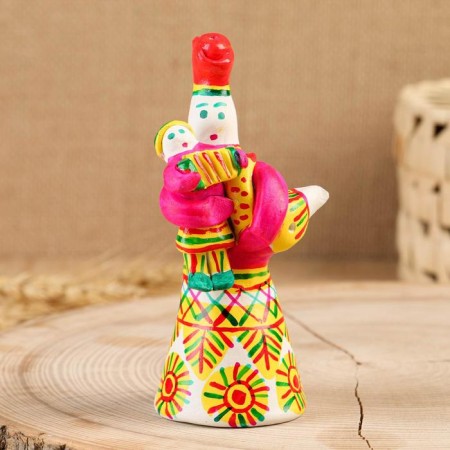 Filimonovskaya toy "Baryna with a child"-6