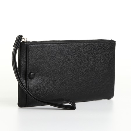 Women's wallet with lightning, black color