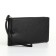 Women's wallet with lightning, black color