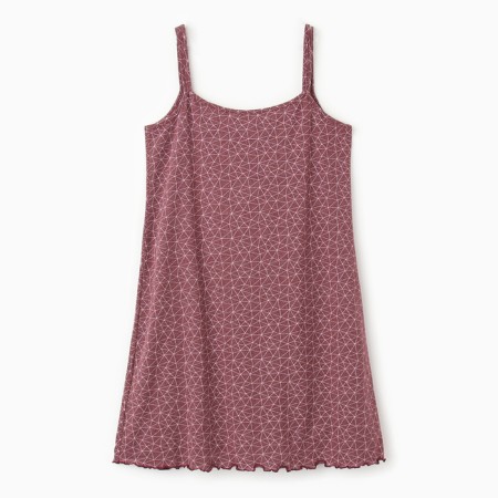 Night shirt female "Olivia", Bordeaux color, size 46-2