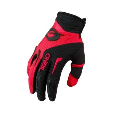 Children's gloves, unisex O’Neal element youuth 21 size XS, red/black