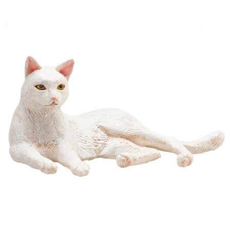 Figure Konik "Cat, White (lying)"-1