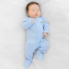 Basic jumpsuit, height 62 cm, blue color