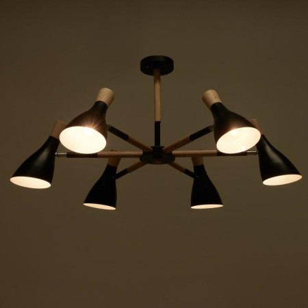 Morocco chandelier 6x40W E27 Black 90x90x58.5 cm Bayerlux-2