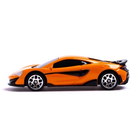 Metal machine McLaren 600lt, 1:64, Orange color-1