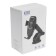 A phone holder with wireless charging, selfless capture 6-9.5 cm, black