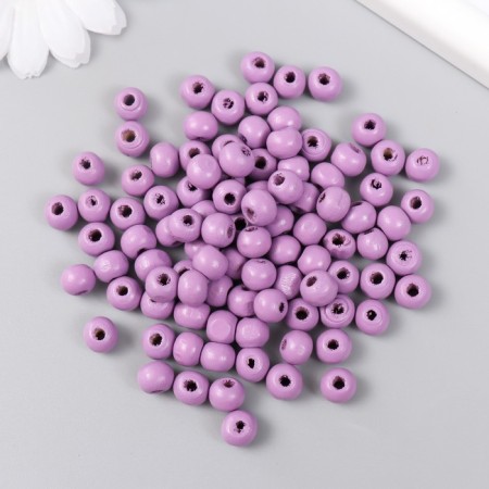 Beads for creativity tree "Amethyst" D-0.8 cm, set of 20 g-1
