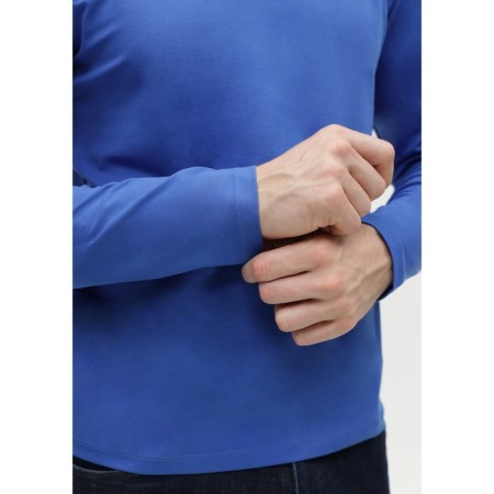 Male T -shirt, size 44, blue color-8