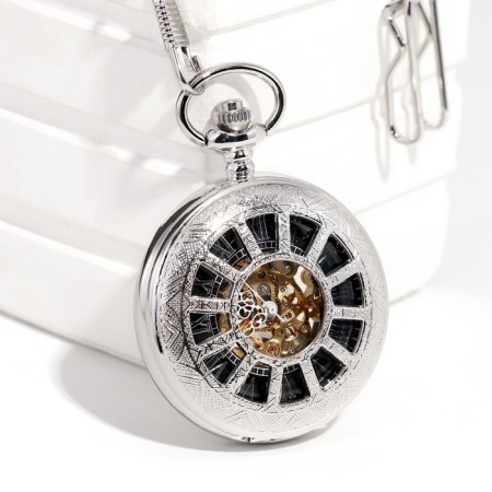Pocket clock, mechanical "Classic" D Dials 3.7 cm-3