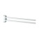 Twisting towel holder double 40 cm, chrome