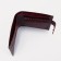 Women's wallet on the button, burgundy color