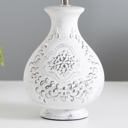 Divee table lamp E27 40W white 18x18x34 cm Risalux-3