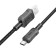 Hoco X94, Type -C cable - USB, 3 A, 1 m, data transfer, PVC, black