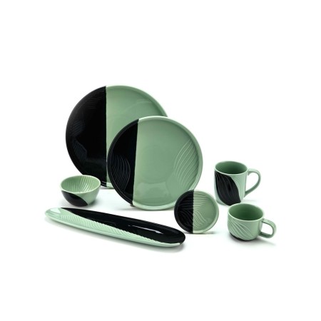 Ceramic Dolce Ceramo dish. Alps, 34 x 8 cm-4