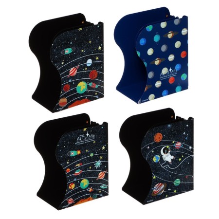 Book stand sloping "Cosmos", 3 departments, metal, mix