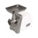 Electric meat grinder Pioneer MG120, 2000 W, reverse, 1 speed, white-gray