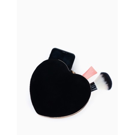 Female bag on farmar, black color-4