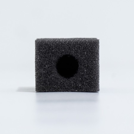 Rectangular sponge for the filter, series F, 3 x 3.5 x 7 cm, gray-3