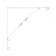 Bracket, Light, 300x300, metal, white, 1 pc.
