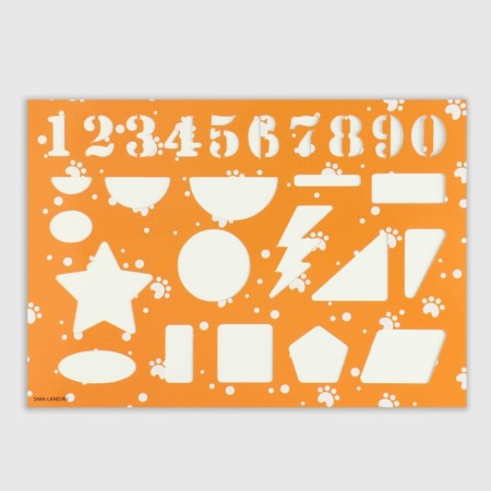 Chancellery set: notebook coloring, stencil, stickers and wax crayons of “there are no cats a lot”-4