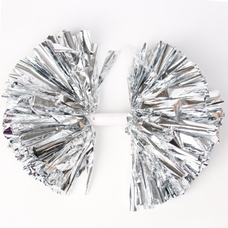 Pompom, silver color-1