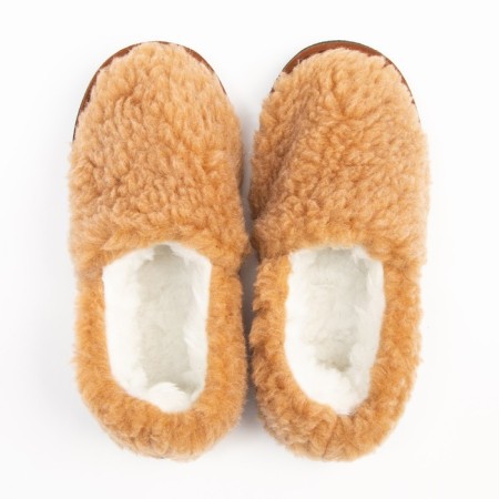 Male slippers, brown color, size 44-1