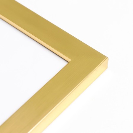 Photo frame plastic "Mira" 29.7x42 cm, (A3) gold (plastic screen)-2