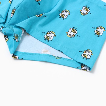 Panties Men's Boxers "Geese", Blue Color, Rr. 56 (3xl)-1