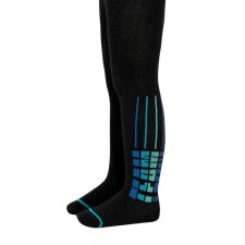 Pantyhose baby cotton Conte Kids Tip-Top Team, height 104-110 cm, black color is black