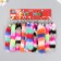 Fluffy on the ring "Tail multi -colored strips" mix h = 15 cm