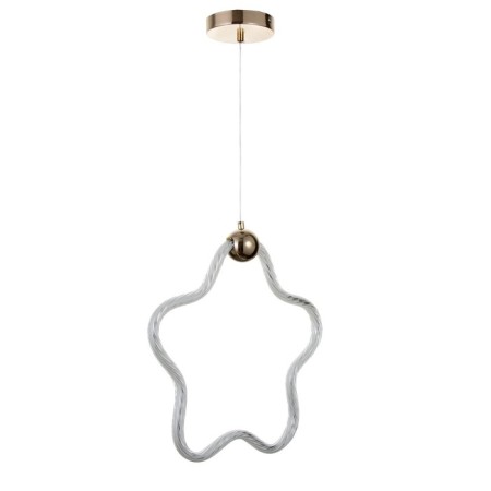 Lamp Bayerlux "Star" LED 37W gold 39x6x40-150 cm-3