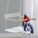 Swing children's “motorcycle” + gift (whistle 1 pc.)