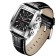 Men's wrist watches, D-4 cm, calendar, waterproof, luminous, leather strap, Cher
