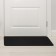 Moisture -watering rug High, 50 × 80 cm, black color