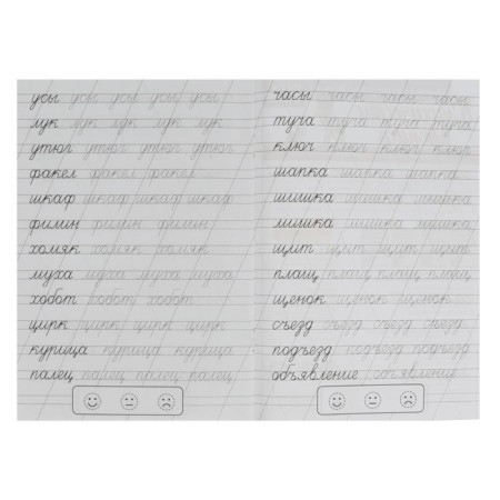 Records “Write words in italics”, Zhukova M.A.-3