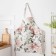 Apron Ethel "Peonies" 60x70 cm, 100% HL, sarzha 190 g/m2
