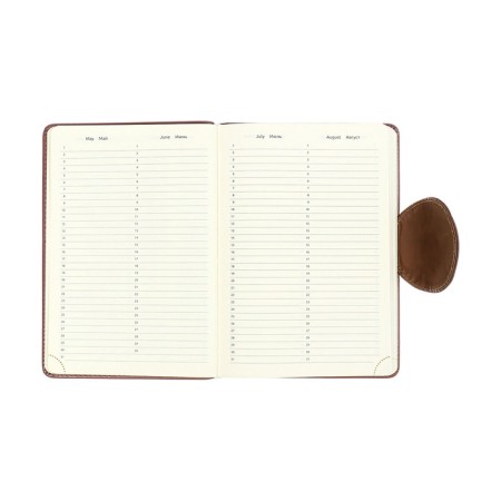 Gift Davente.agatha Set: Low -Long Drummer, A5 136 sheets, solid cover, block 70, pink + ballpoint pen-10