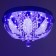 Svetogor chandelier "Grodno" 4x60W E27 LED lighting chrome 40x40cm