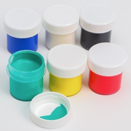 Gouache 6 colors of 10 ml, wheelbarrows-3