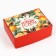 Folding box "Happy New Year", oranges, 14 x 10 x 5 cm, new year